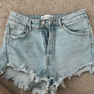 Zara jean shorts